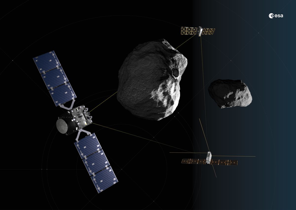 Hera_and_its_CubeSats